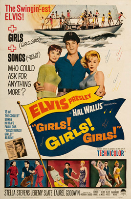 Cartel de Girls! Girls! Girls!