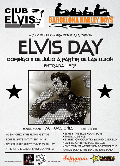 Elvis Day en BCN Harley Days